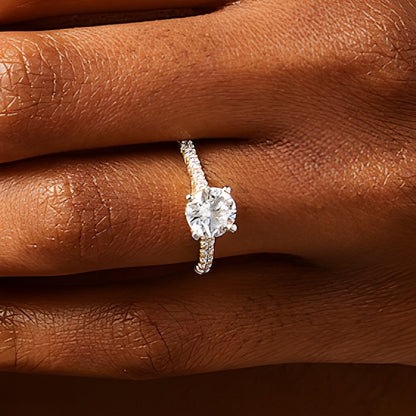 1.88 CT. TW Lab-Grown Diamond Engagement Ring in 14K Gold (F/VS2)