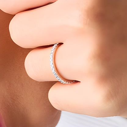 0.25 CT. TW Lab-Grown Diamond Band in 14K White Gold (F/SI2)