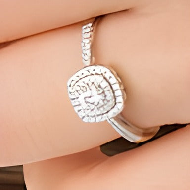 0.33 CT. TW Diamond Double Cushion Frame Engagement Ring in 10K White Gold