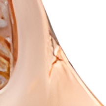 1.0 CT. TW Diamond Three Stone Braid Engagement Ring in 10K Rose Gold