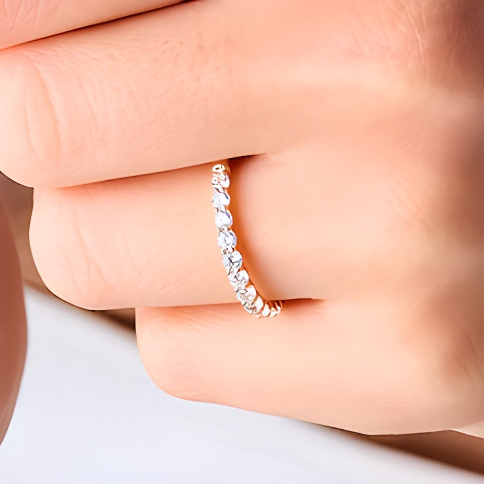 0.5 CT. TW Lab-Grown Diamond Band in 14K Gold (I/SI2)
