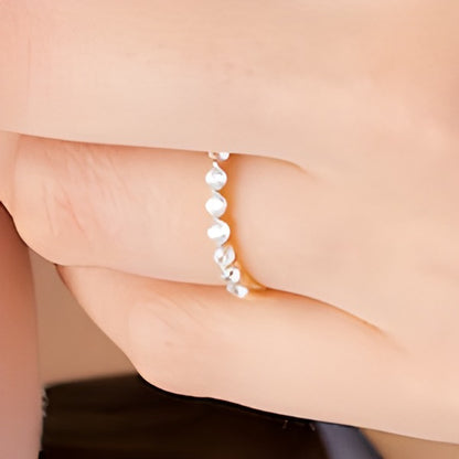 0.25 CT. TW Diamond Seven Stone Anniversary Band in 10K Gold