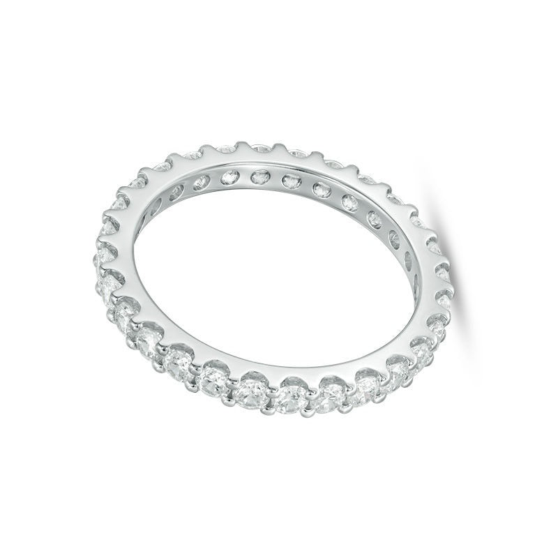 1.0 CT. TW Diamond Eternity Band in 14K White Gold (H/SI2