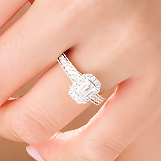 Zales Private Collection 1.0 CT. TW Colourless Diamond Engagement Ring in 14K Two-Tone Gold