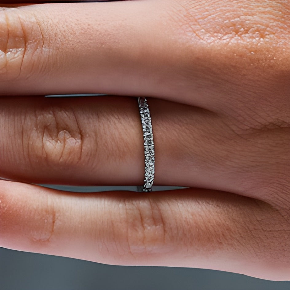 0.33 CT. TW Lab-Grown Diamond Band in Platinum (D/IF)