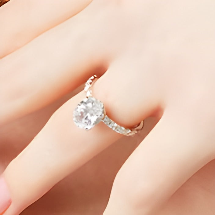 2.75 CT. TW Oval Lab-Grown Diamond Hidden Double Frame Engagement Ring in Platinum (F/VS2)