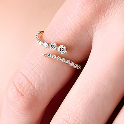 0.5 CT. TW Lab-Grown Diamond Bypass Ring in 10K Gold (F/VS2)