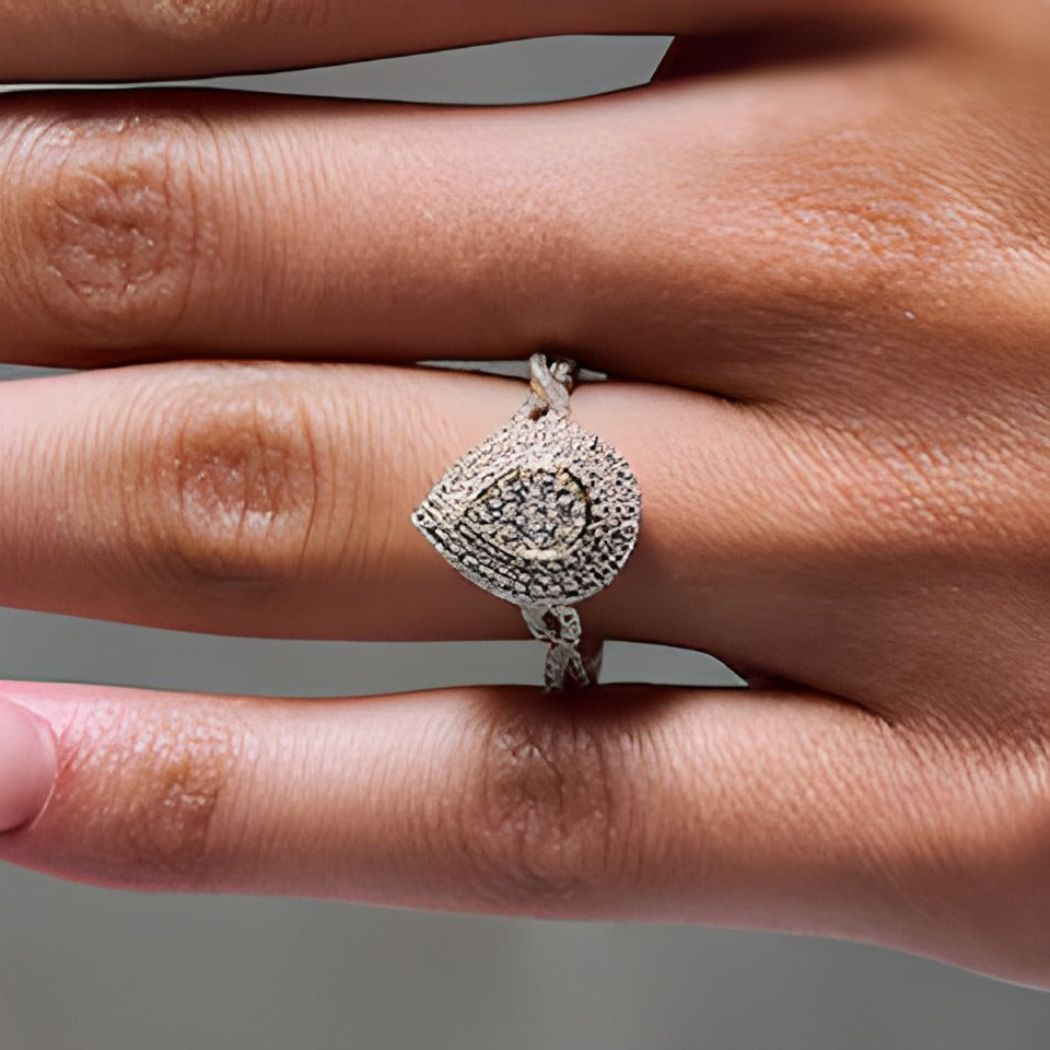 0.5 CT. TW Multi-Diamond Double Frame Engagement Ring in 10K Gold