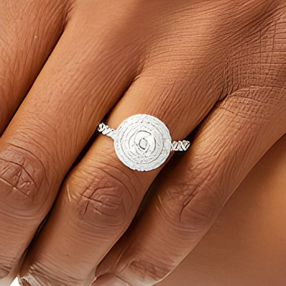 1.25 CT. TW Diamond Double Frame Engagement Ring in 14K White Gold (I/I1)