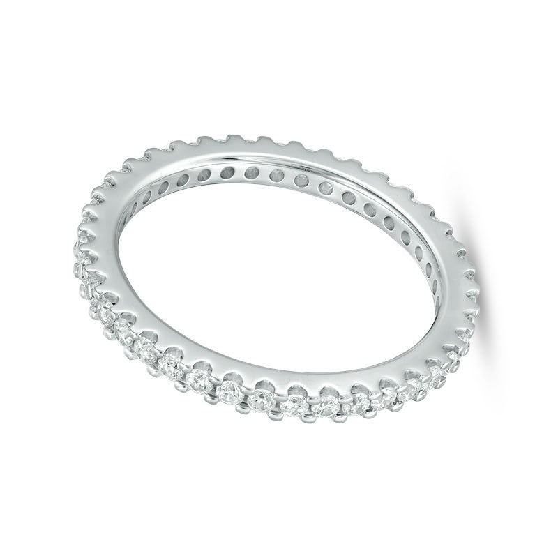 0.5 CT. TW Diamond Eternity Band in 14K White Gold (H/SI2)