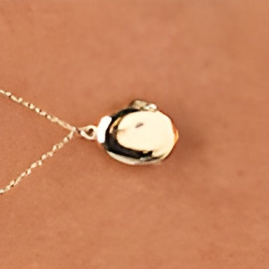 Oval Locket in 10K Gold