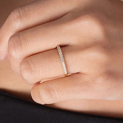 0.33 CT. TW Diamond Wedding Band in 10K Gold