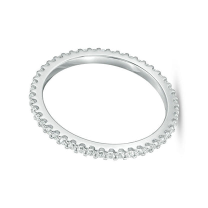 0.33 CT. TW Diamond Eternity Band in 14K White Gold (H/SI2)