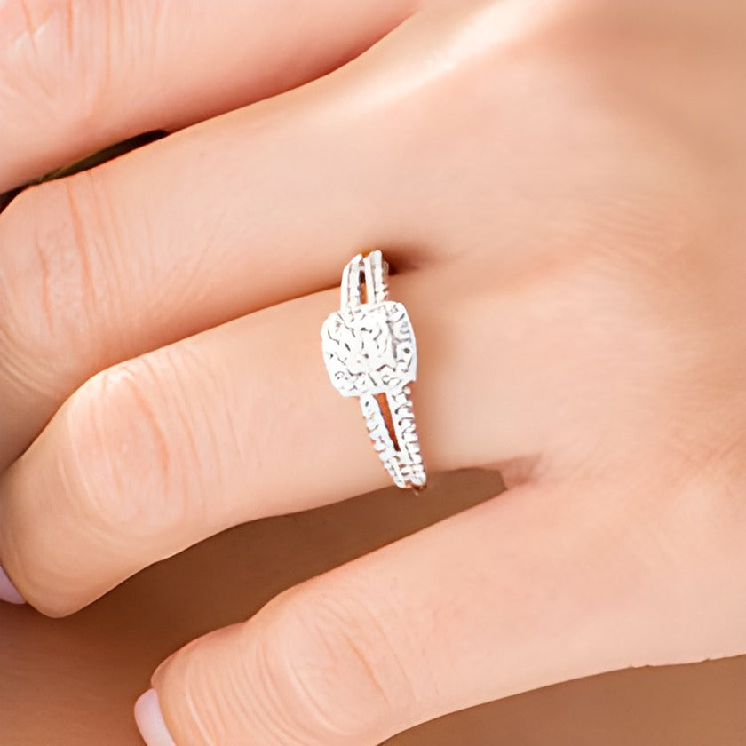 Zales Private Collection 1.0 CT. TW Colourless Diamond Engagement Ring in 14K White Gold