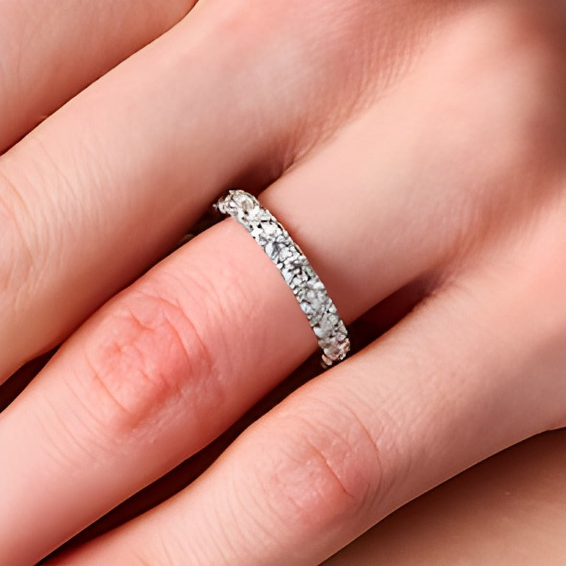 1.75 CT. TW Diamond Eternity Band in 14K White Gold (I/SI2) - Size 5