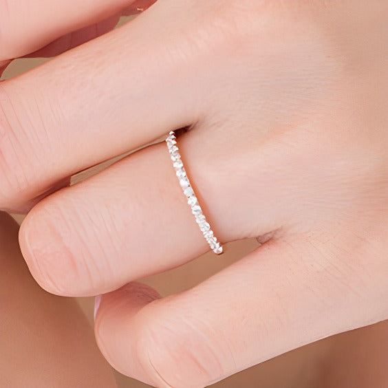 0.25 CT. TW Diamond Wedding Band in 10K Rose Gold