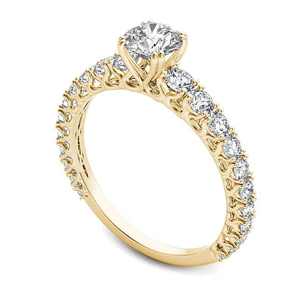 1.0 CT. TW Diamond Engagement Ring in 14K Gold