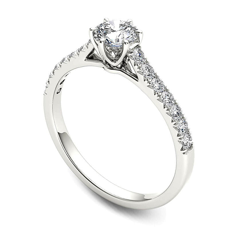 0.75 CT. TW Diamond Engagement Ring in 14K White Gold
