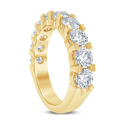 2.0 CT. TW Diamond Ten Stone Wedding Band in 14K Gold (I/I2)