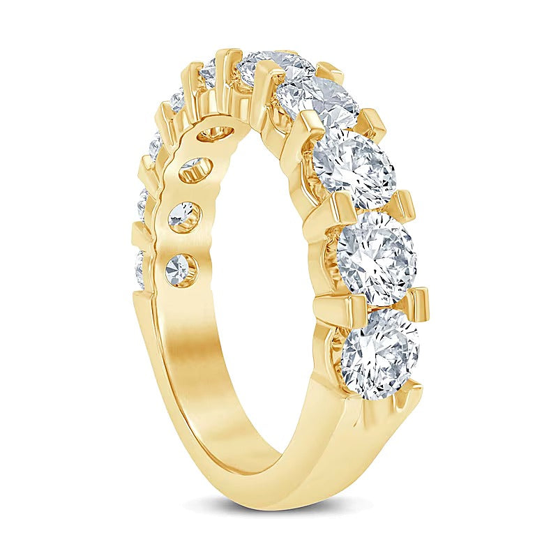 2.0 CT. TW Diamond Ten Stone Wedding Band in 14K Gold (I/I2)