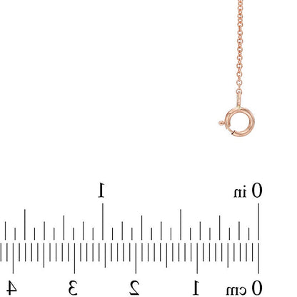 Diamond Accent Heart Bracelet in 10K Rose Gold