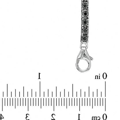 0.5 CT. TW Black Diamond Tennis Bracelet in Sterling Silver