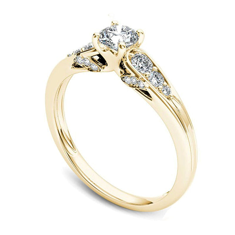 0.63 CT. TW Diamond Engagement Ring in 14K Gold