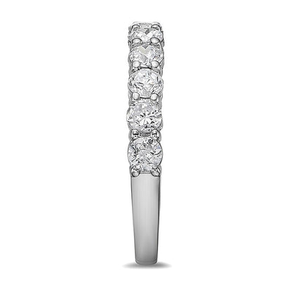 1.25 CT. TW Diamond Eleven Stone Band in 10K White Gold (I/I2)