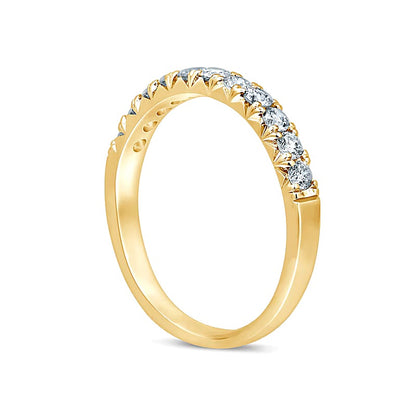 0.5 CT. TW Diamond Eleven Stone Anniversary Band in 14K Gold