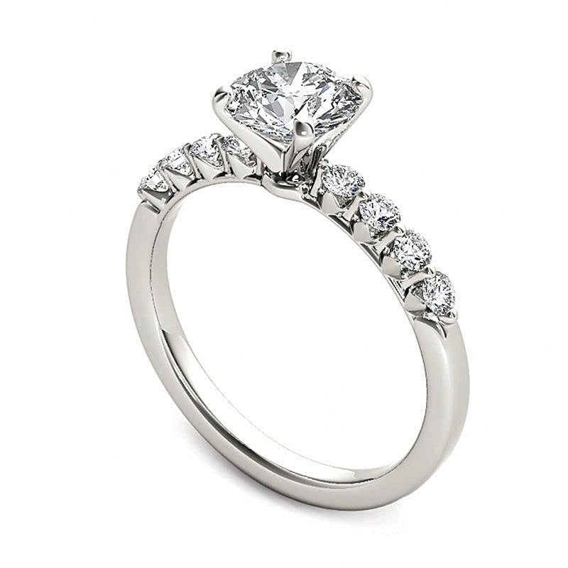 0.75 CT. TW Diamond Engagement Ring in 14K White Gold