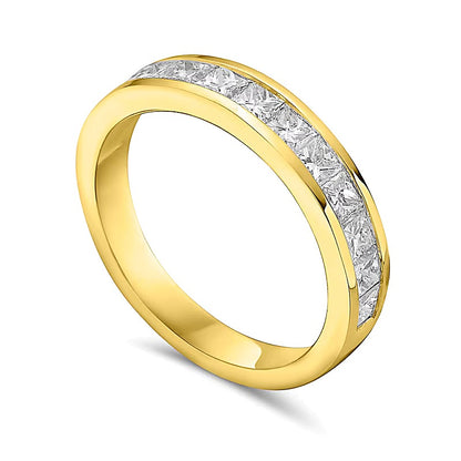 1.0 CT. TW Princess-Cut Diamond Eleven Stone Anniversary Band in 10K Gold