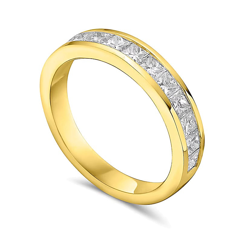 1.0 CT. TW Princess-Cut Diamond Eleven Stone Anniversary Band in 10K Gold