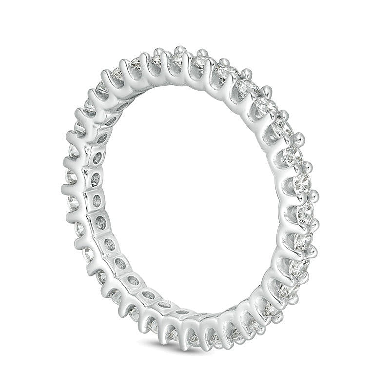 1.0 CT. TW Diamond Eternity Band in 10K White Gold