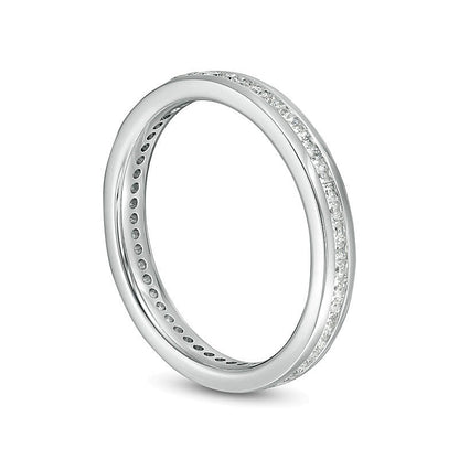 0.5 CT. TW Princess-Cut Diamond Eternity Band in 14K White Gold (H/SI2)