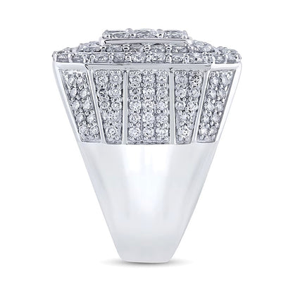 5.0 CT. TW Diamond Frame Ring in 10K White Gold