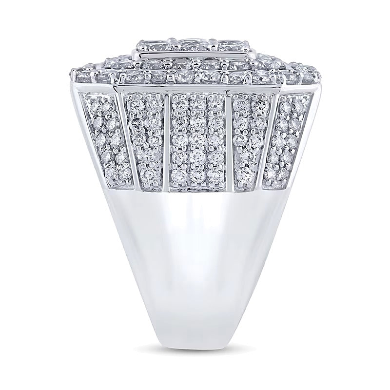 5.0 CT. TW Diamond Frame Ring in 10K White Gold