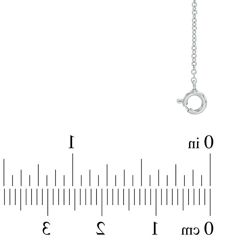 Diamond Accent Heart Bracelet in 10K White Gold