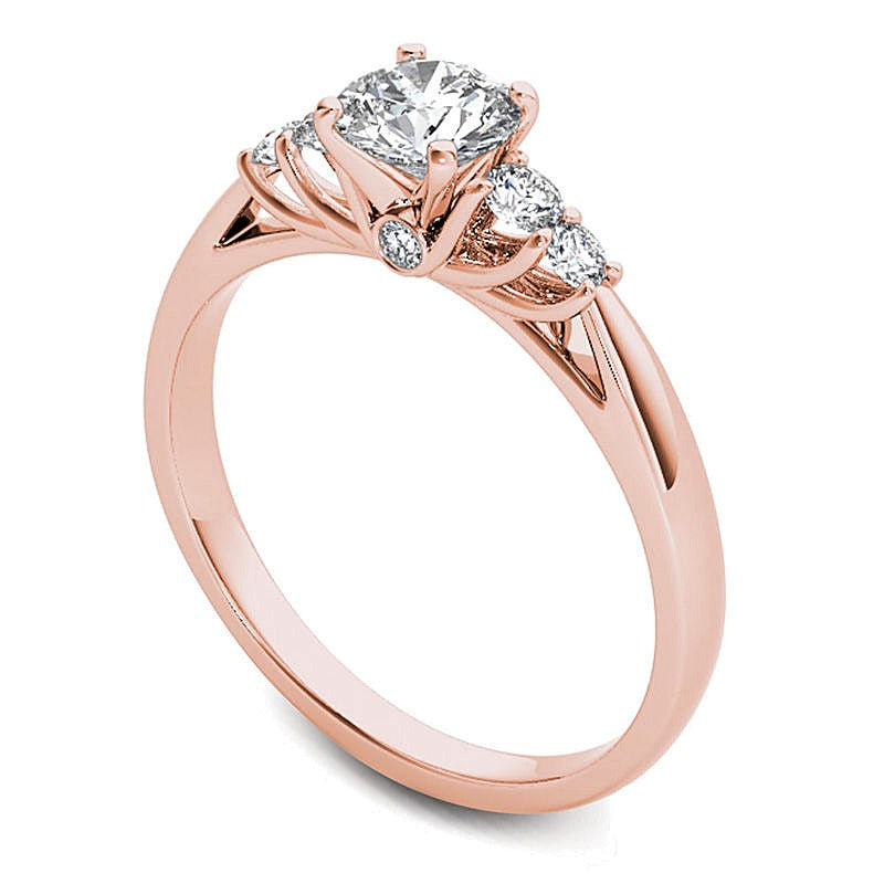 0.75 CT. TW Diamond Engagement Ring in 14K Rose Gold
