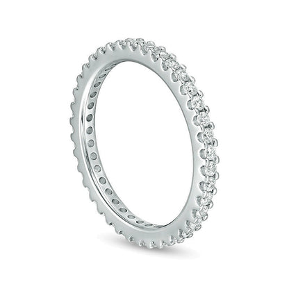 0.5 CT. TW Diamond Eternity Band in 14K White Gold (H/SI2)