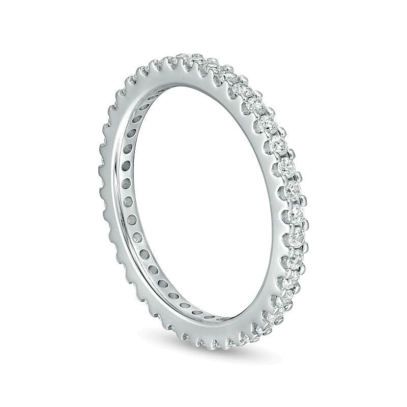 0.5 CT. TW Diamond Eternity Band in 14K White Gold (H/SI2)
