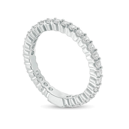 1.0 CT. TW Diamond Eternity Band in 14K White Gold