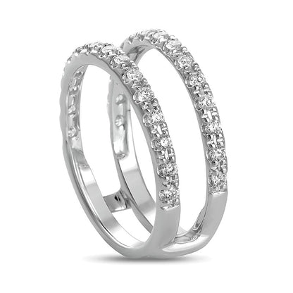 0.5 CT. TW Diamond Enhancer in 14K White Gold