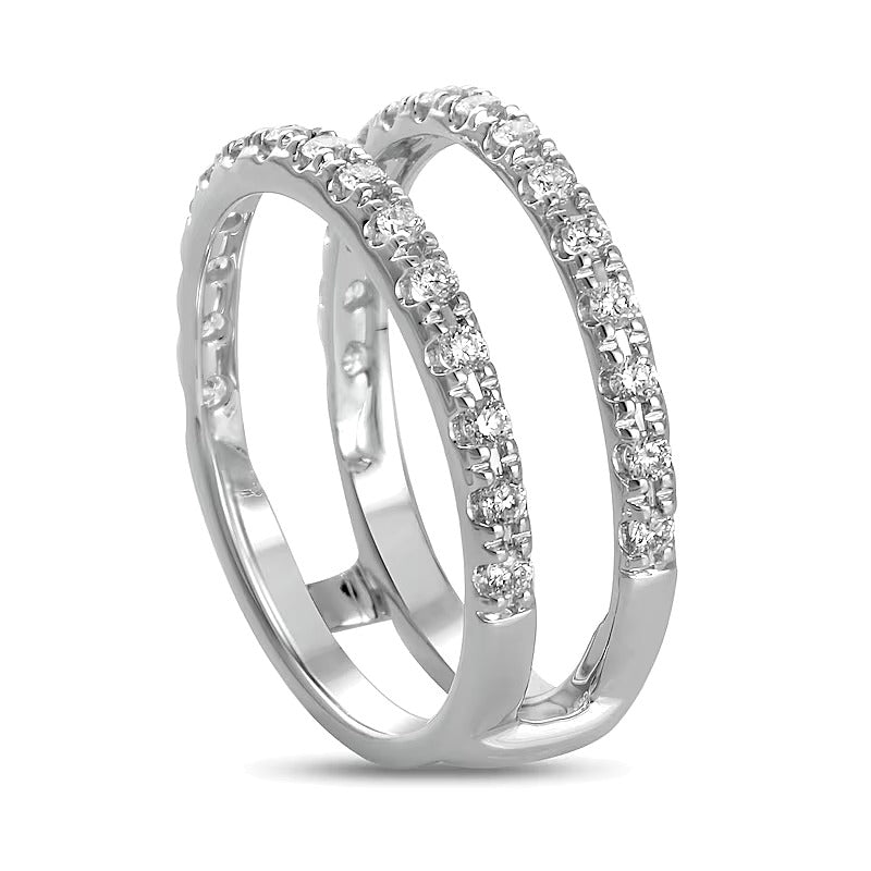 0.5 CT. TW Diamond Enhancer in 14K White Gold