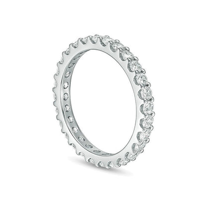 1.0 CT. TW Diamond Eternity Band in 14K White Gold (H/SI2