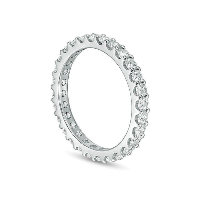 1.0 CT. TW Diamond Eternity Band in 14K White Gold (H/SI2