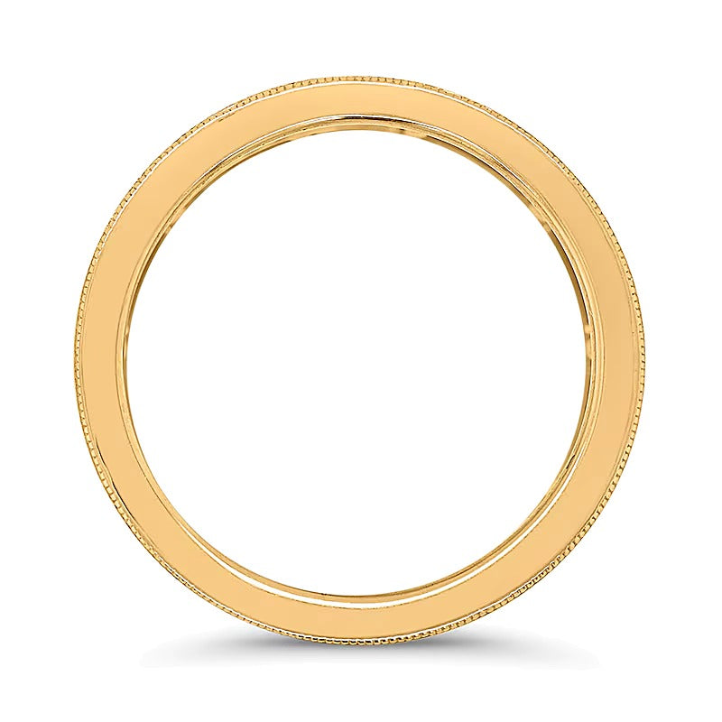 0.25 CT. TW Diamond Bubbles Open Barrel Ring in 10K Gold