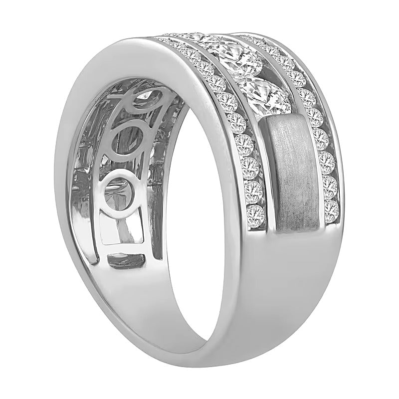 2.0 CT. TWCertified Lab-Grown Diamond Band in 14K White Gold (F/VS2)