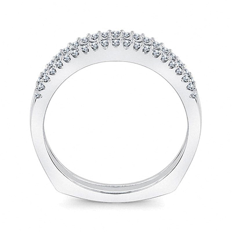 0.25 CT. TW Diamond Solitaire Enhancer in 14K White Gold