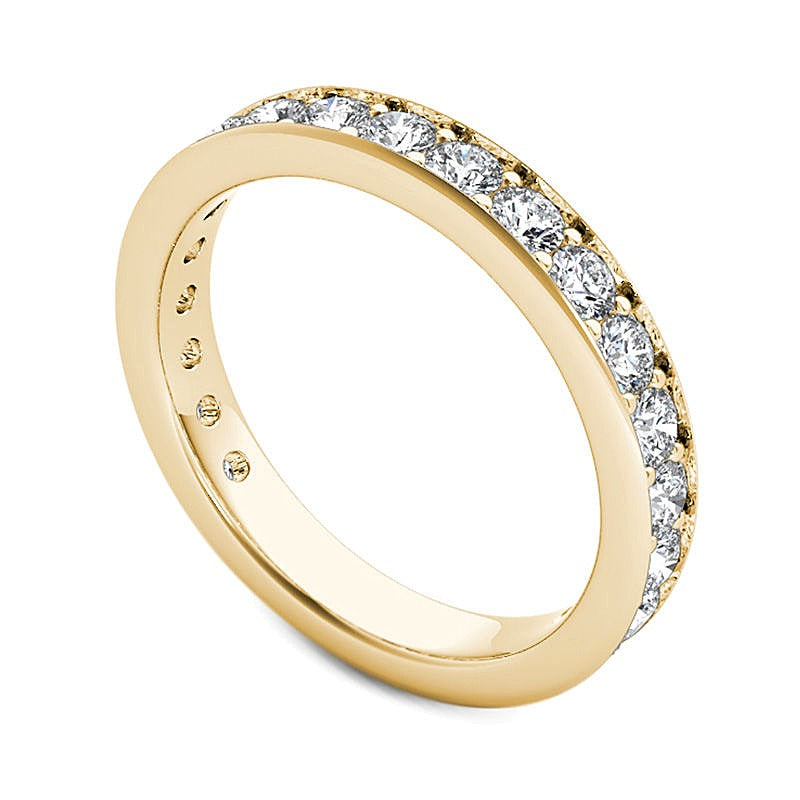 1.0 CT. TW Diamond Wedding Band in 10K Gold