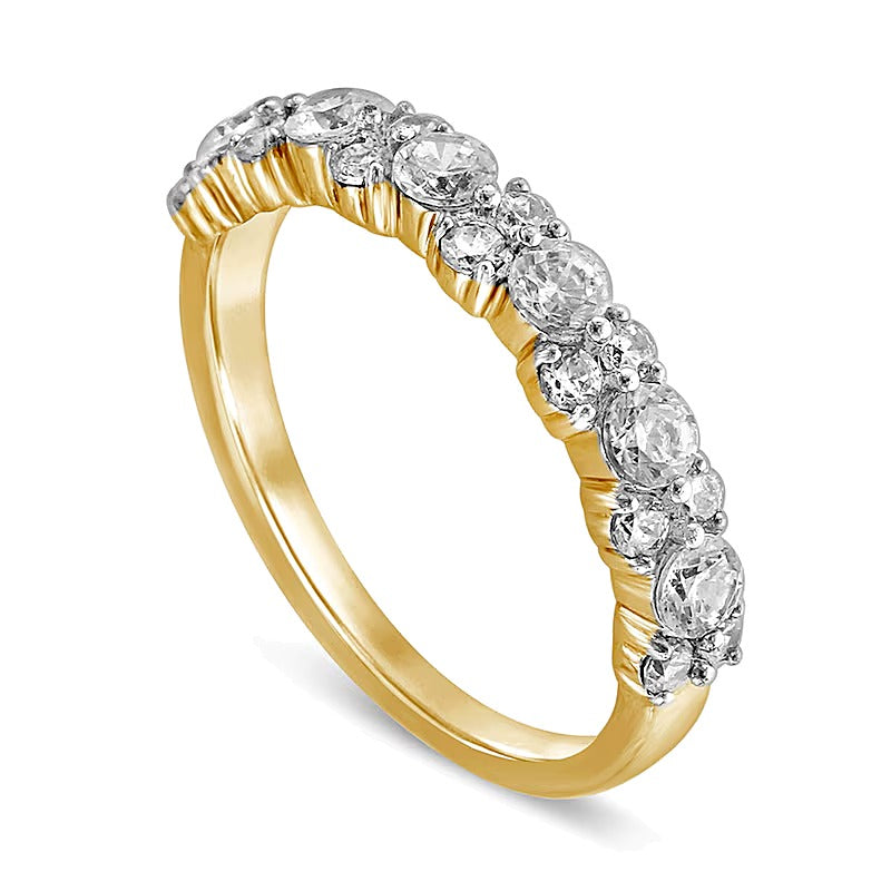 1.0 CT. TW Diamond Anniversary Band in 10K Gold